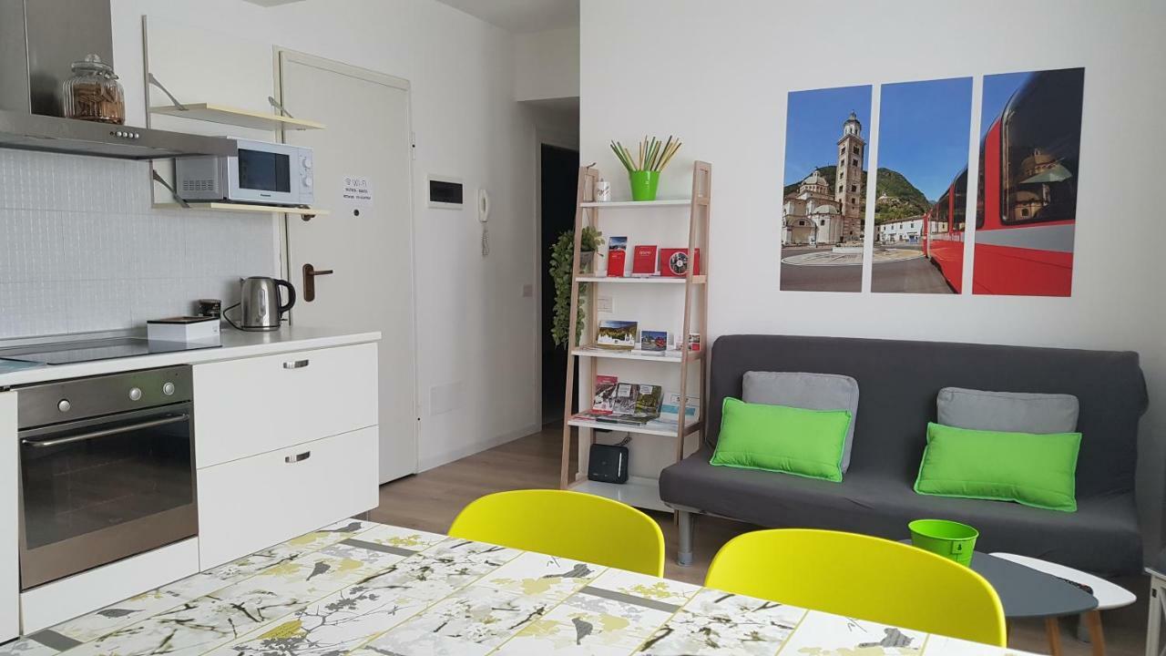 Le Stanze Del Trenino Rosso Apartment Tirano Exterior photo